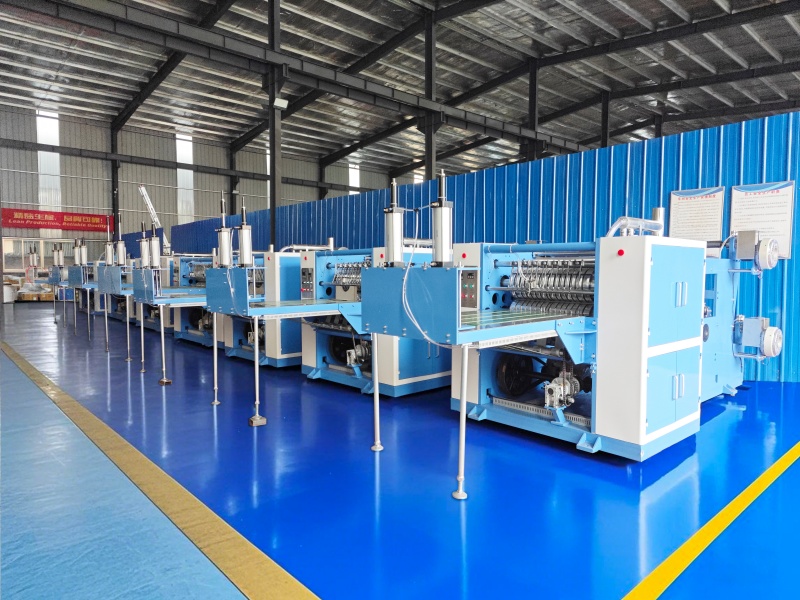 對(duì)折抽取式鋁箔折疊機(jī)